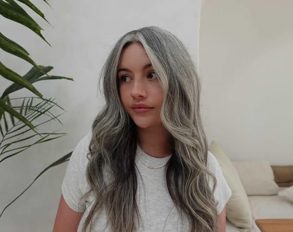 Hair Story: Celebrating My Natural Grey Hair Journey